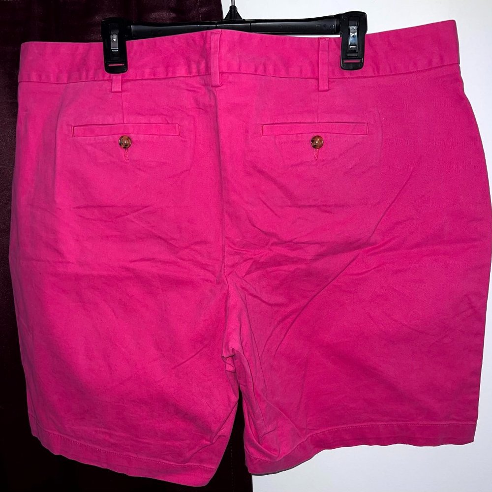 Land's End  Pink short18W Mid Rise  Brushed C Normal Use